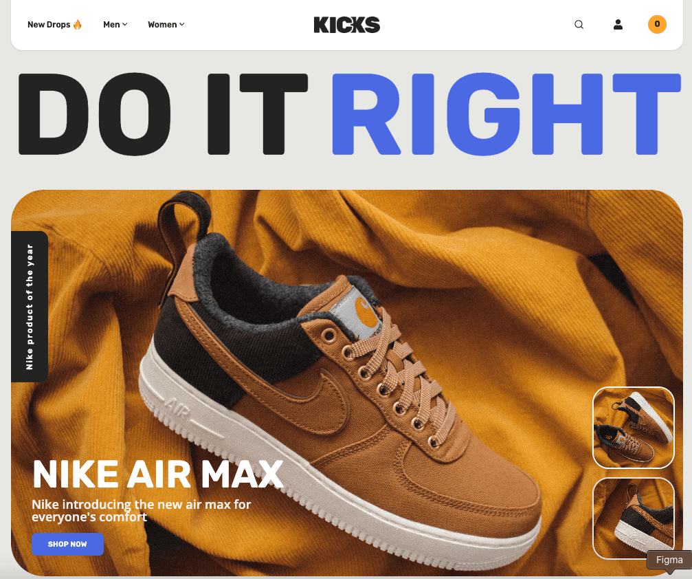 Kicks E-commerce